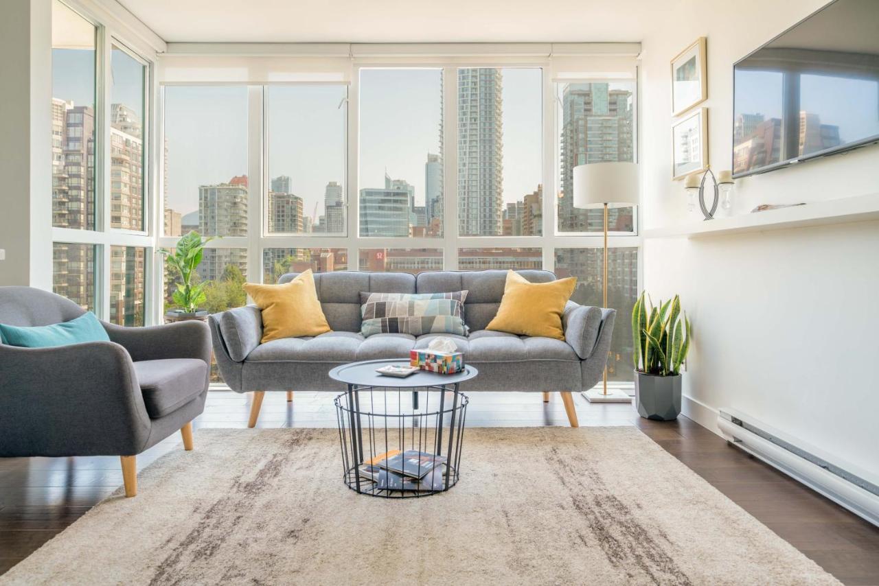 Sunset Beach Walk 2Bd+2Ba+1Prk Yaletown Vancouver Exterior foto